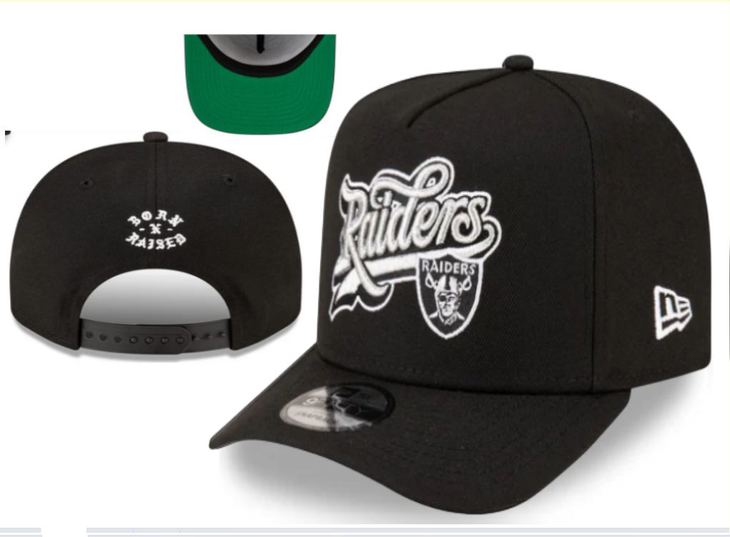 2026 NFL Oakland Raiders Hat style YS04->nfl hats->Sports Caps